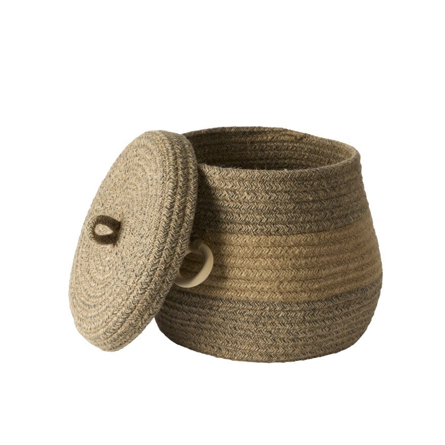 Sindig SARU Kurv Ø26 cm i Beige/natur