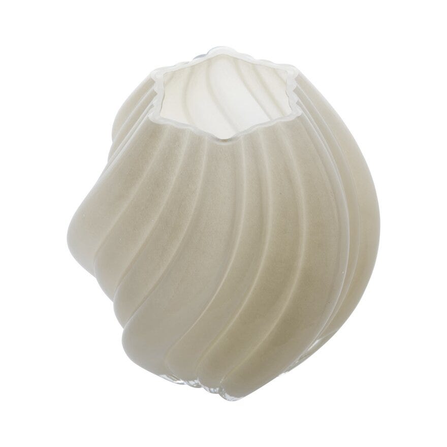 Sindig SIRIO Vase H23 cm i Hvit