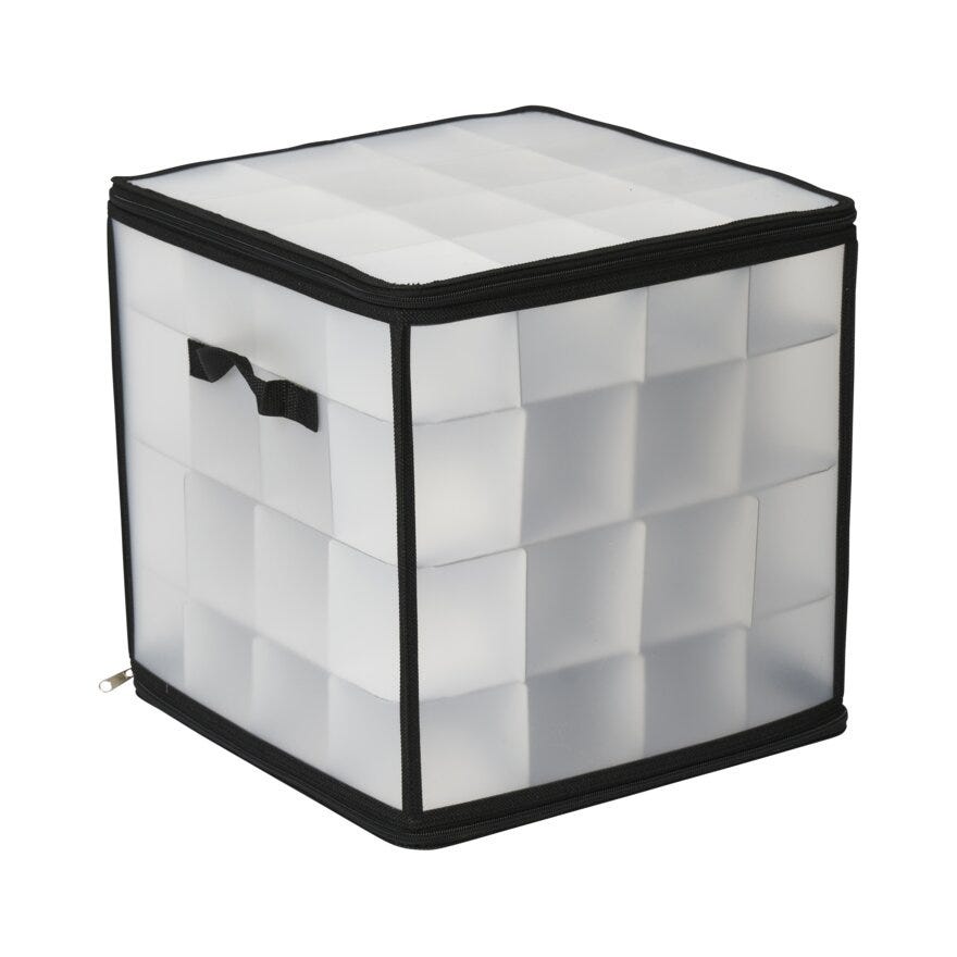 Sindig SMART Oppbevaring julekuler 35x35 cm i Klar