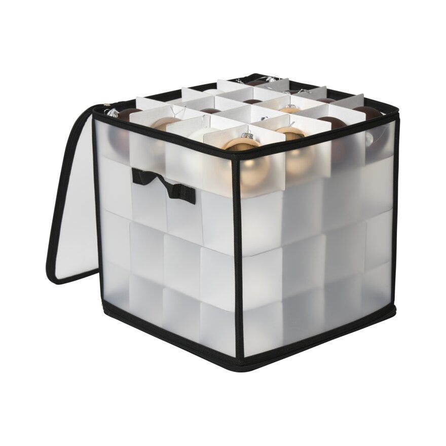 Sindig SMART Oppbevaring julekuler 35x35 cm i Klar