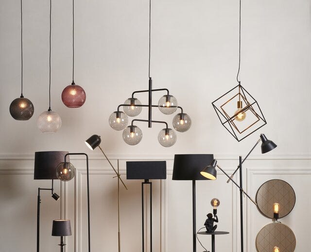 Sindig STREET Taklampe H70 cm i Svart