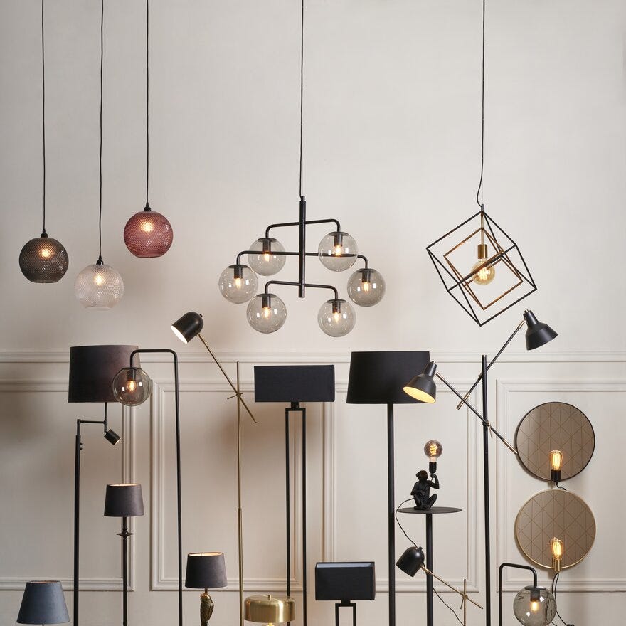 Sindig STREET Bordlampe H54 cm i Svart