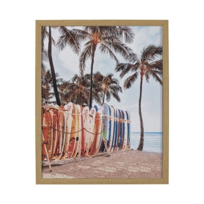 SUMMERTIME Poster 40x50 cm i Gul