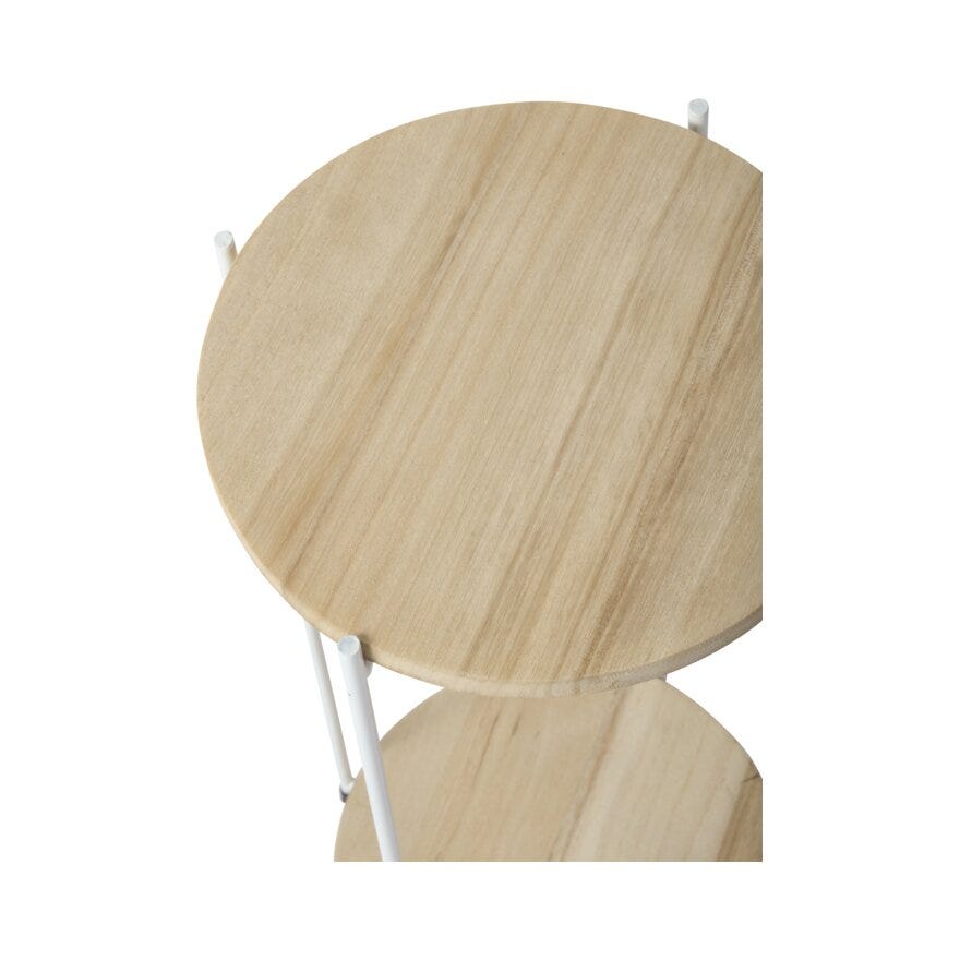Sindig TAZZO Pidestall H57.5 cm i Hvit