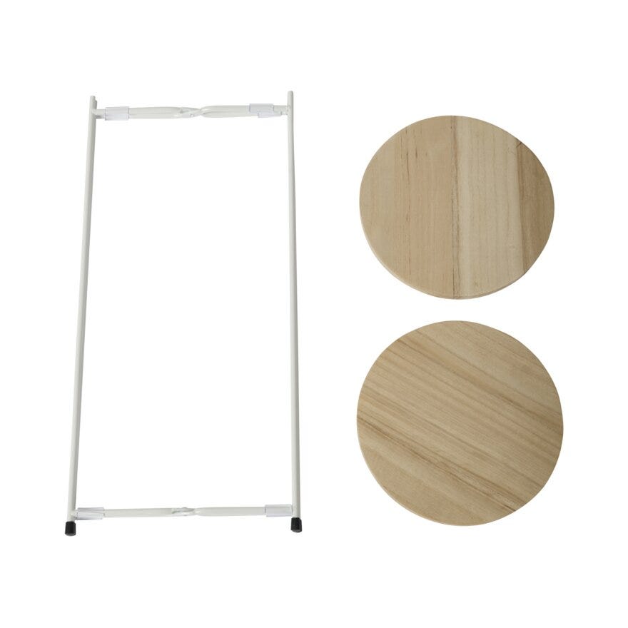 Sindig TAZZO Pidestall H57.5 cm i Hvit
