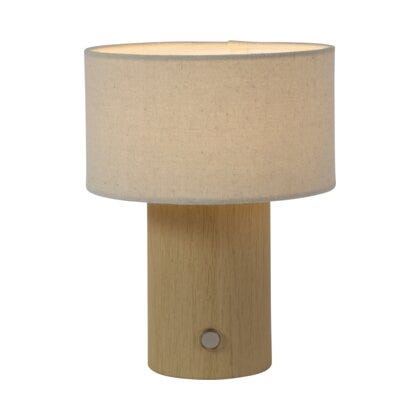 Sindig TILLER Bordlampe oppladbar H23.5 cm i Beige/natur