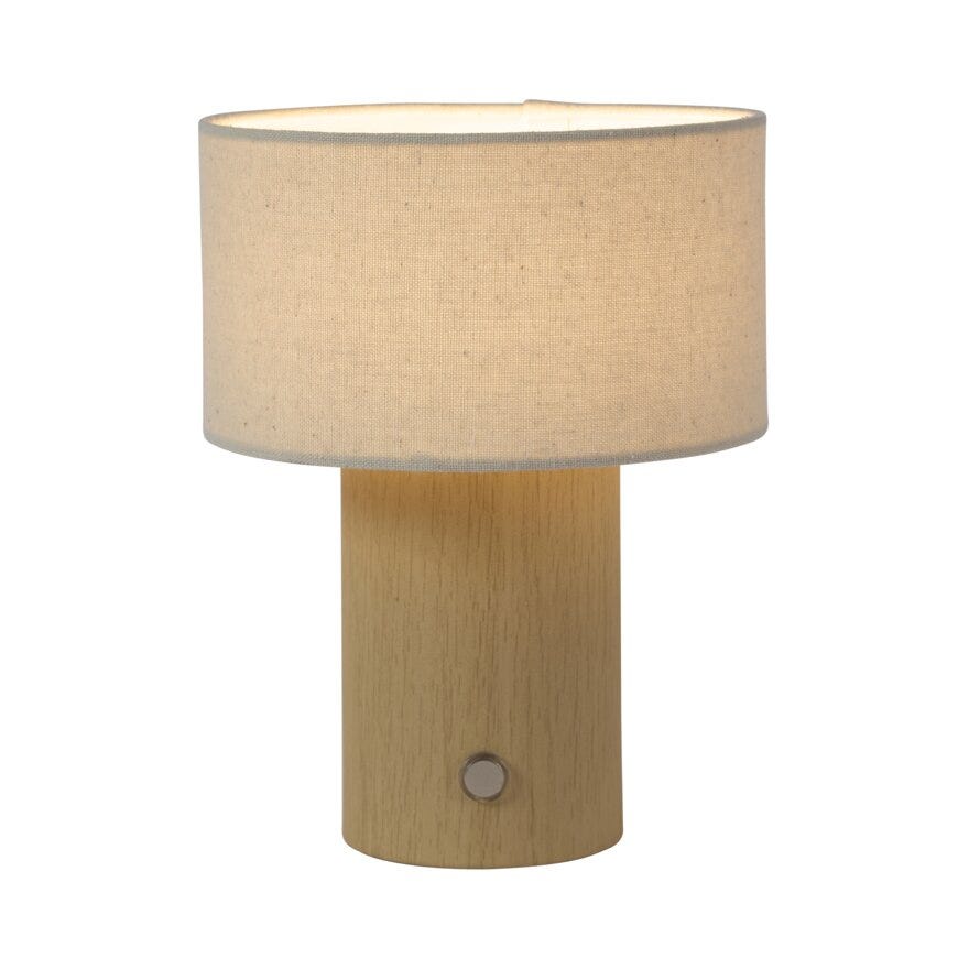 Sindig TILLER Bordlampe oppladbar H23.5 cm i Beige/natur