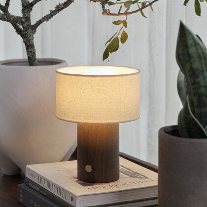 Tiller oppladbar bordlampe Ø18