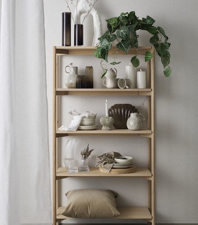 Sindig TILTS Vase H52 cm i Hvit