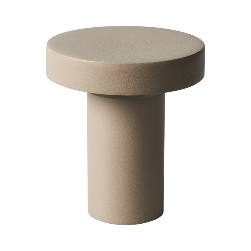 Sindig TIM Bordlampe oppladbar H13.5 cm i Beige/natur