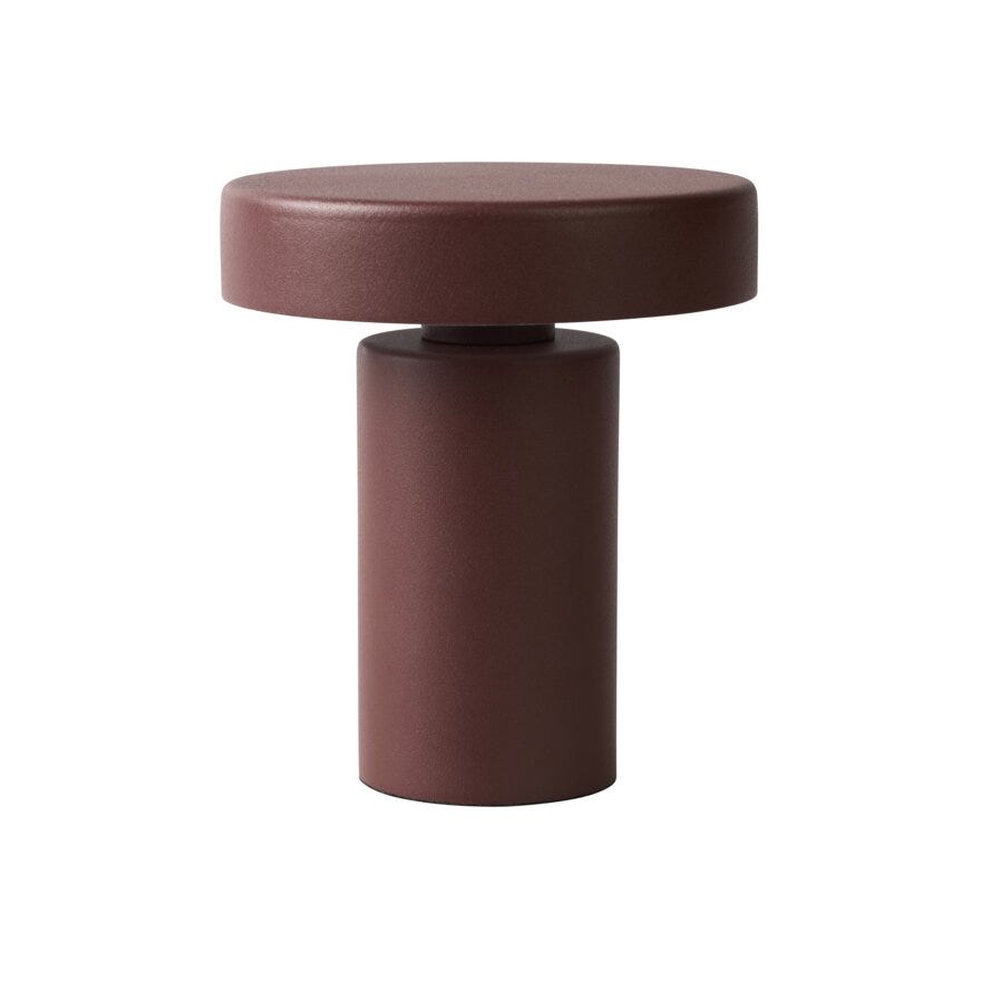 Sindig TIM Bordlampe oppladbar H13.5 cm i Rød