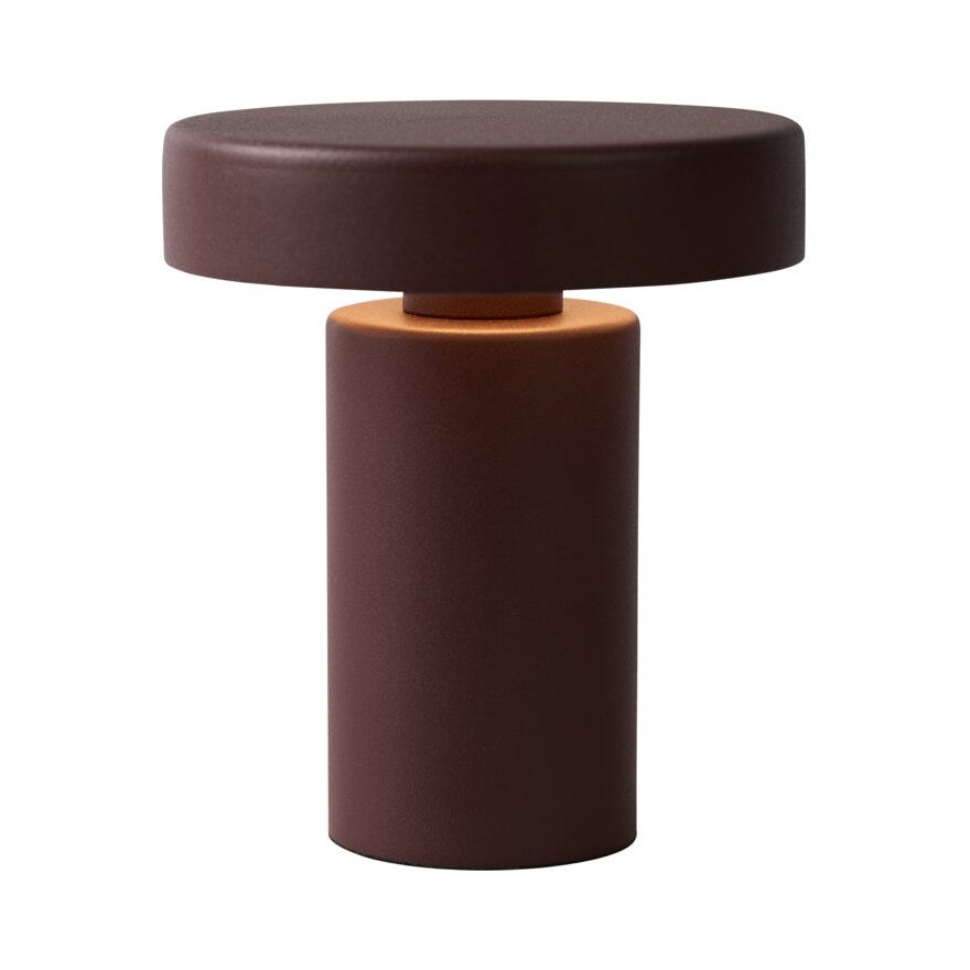 Sindig TIM Bordlampe oppladbar H13.5 cm i Rød