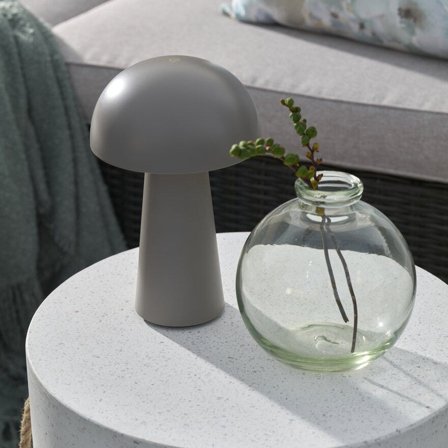Sindig MENT Vase H15 cm i Klar