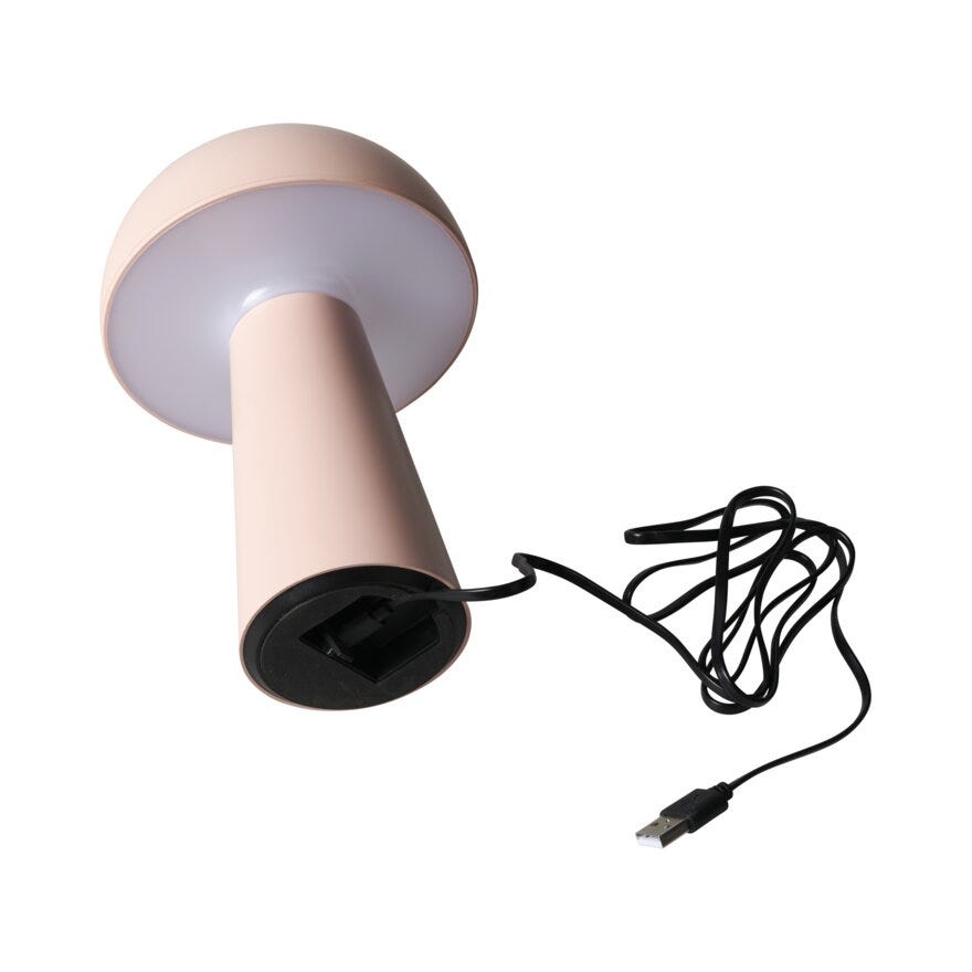Sindig TO GO Bordlampe oppladbar H22 cm i Rosa