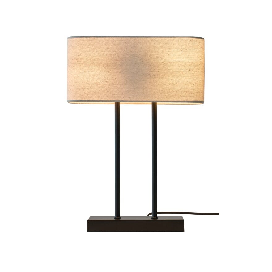 Sindig TURNER Bordlampe H42 cm i Beige/natur