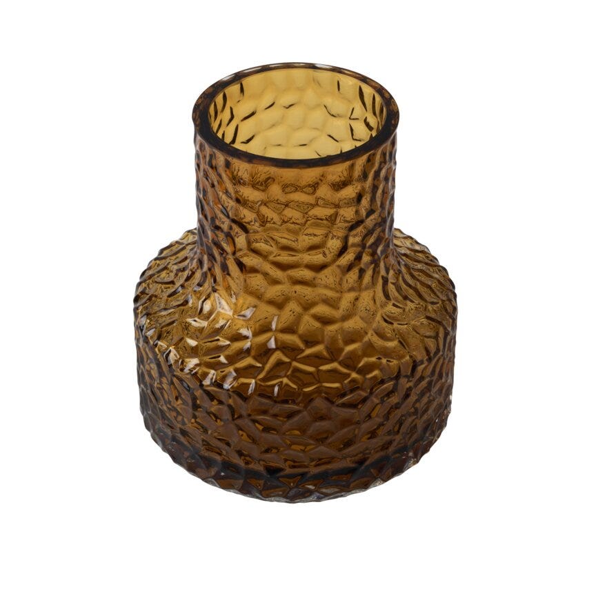 Sindig VARA Vase H19 cm i Brun