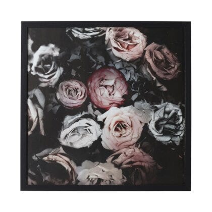 VINTAGE ROSES Poster 40x50 cm i Brun