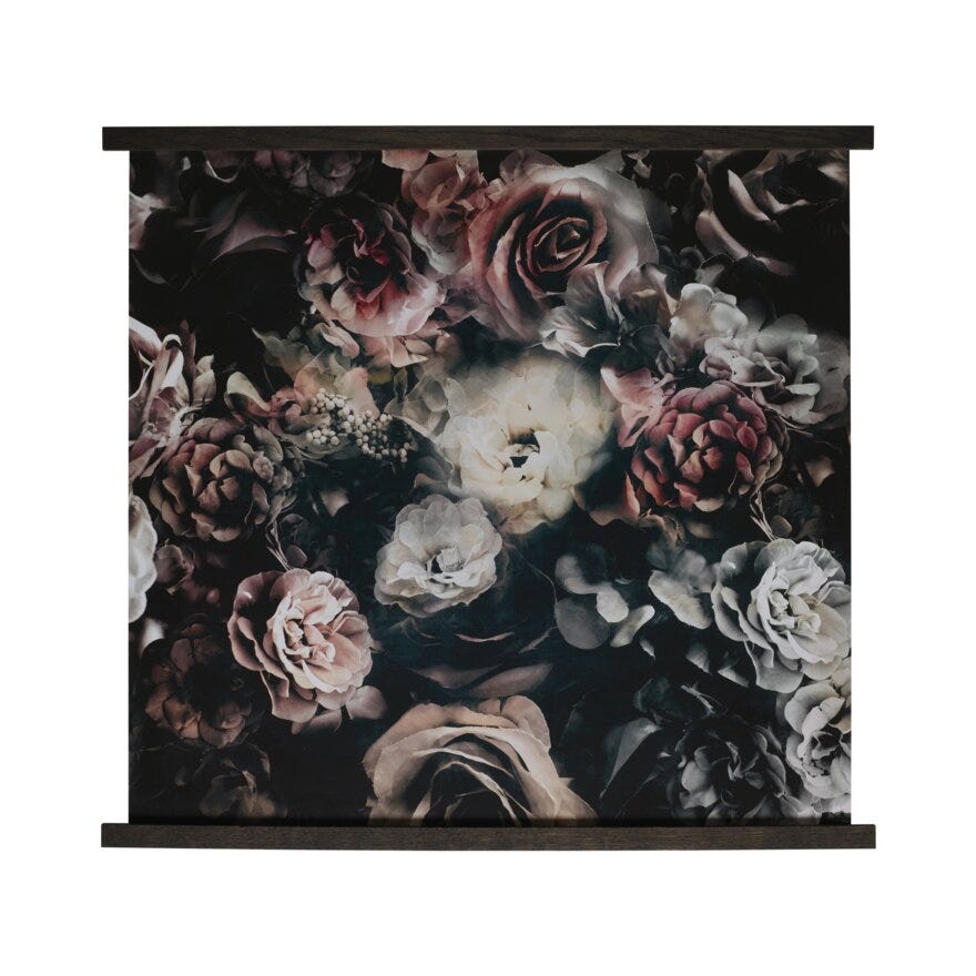VINTAGE ROSES Poster 40x50 cm i Brun