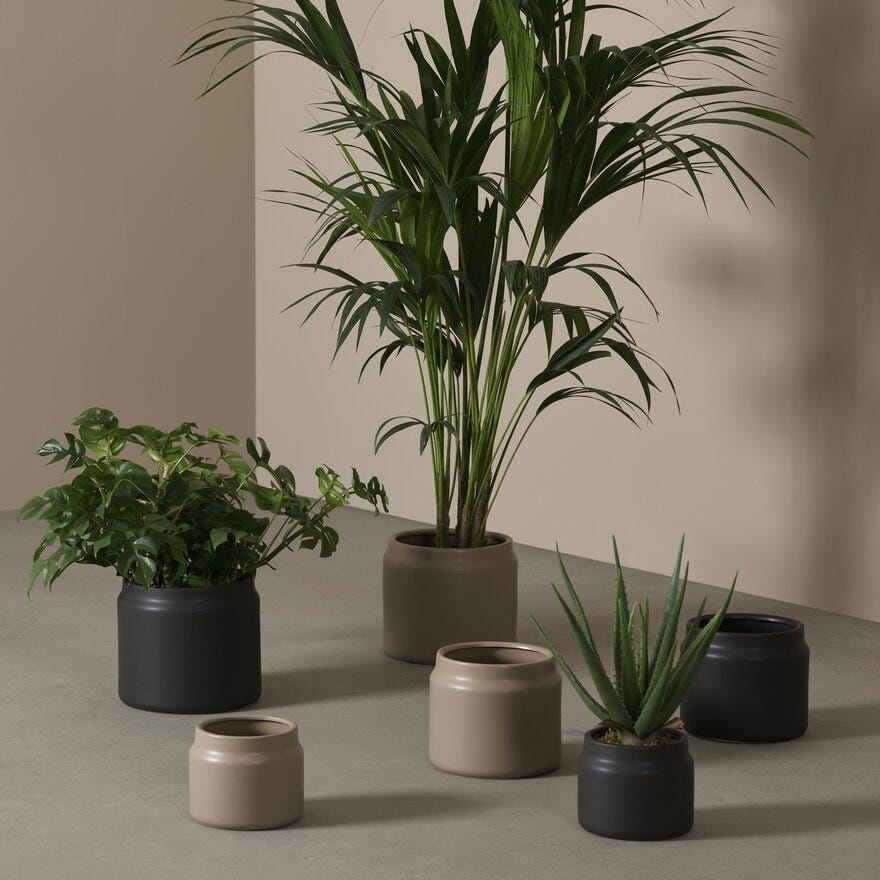 Sindig ZARA Blomsterpotte Ø18 cm i Svart