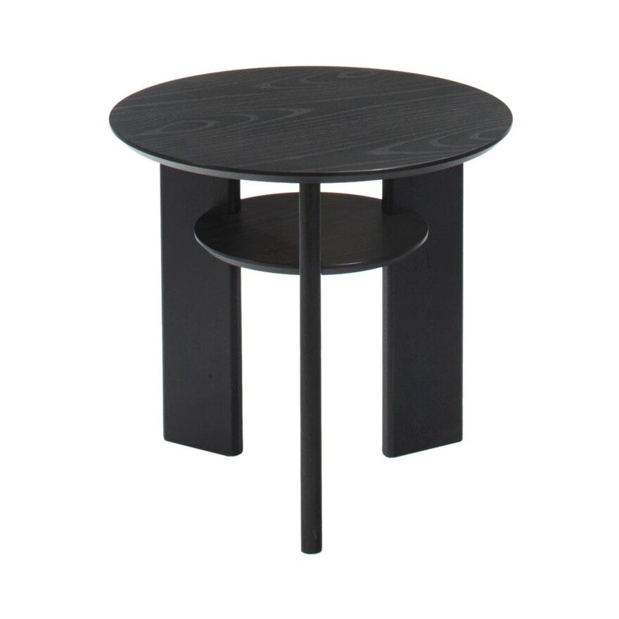Kleppe BOSTON Rundt sofabord Ø60 cm i Svart