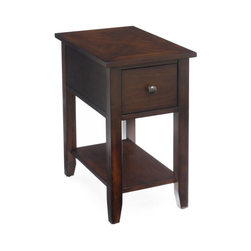 Kleppe DALLAS Lampebord 35x56 cm i Brun