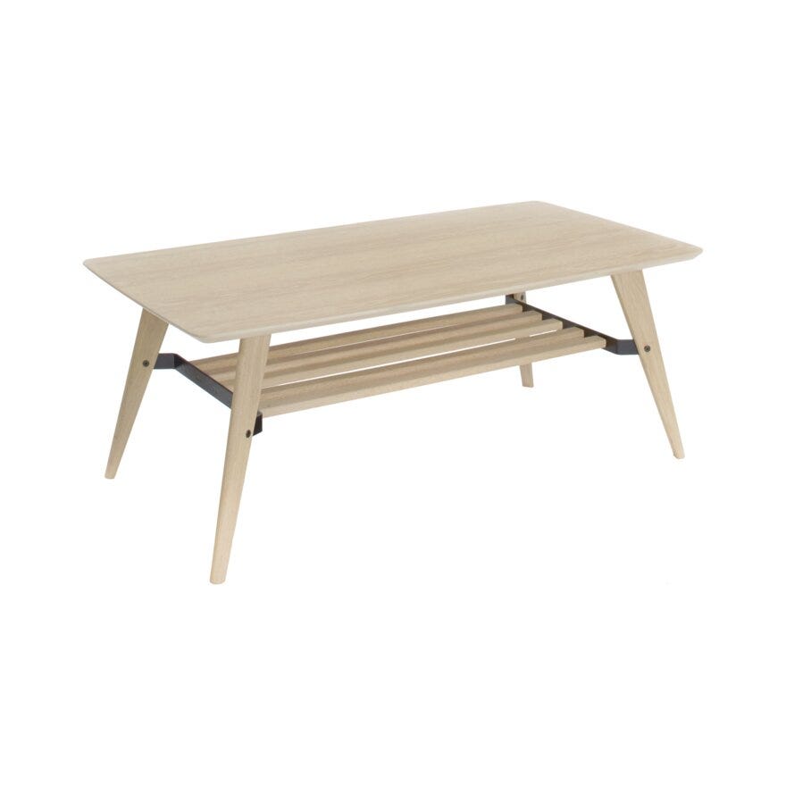 Kleppe ESBJERG Sofabord 65x130 cm i Beige/natur