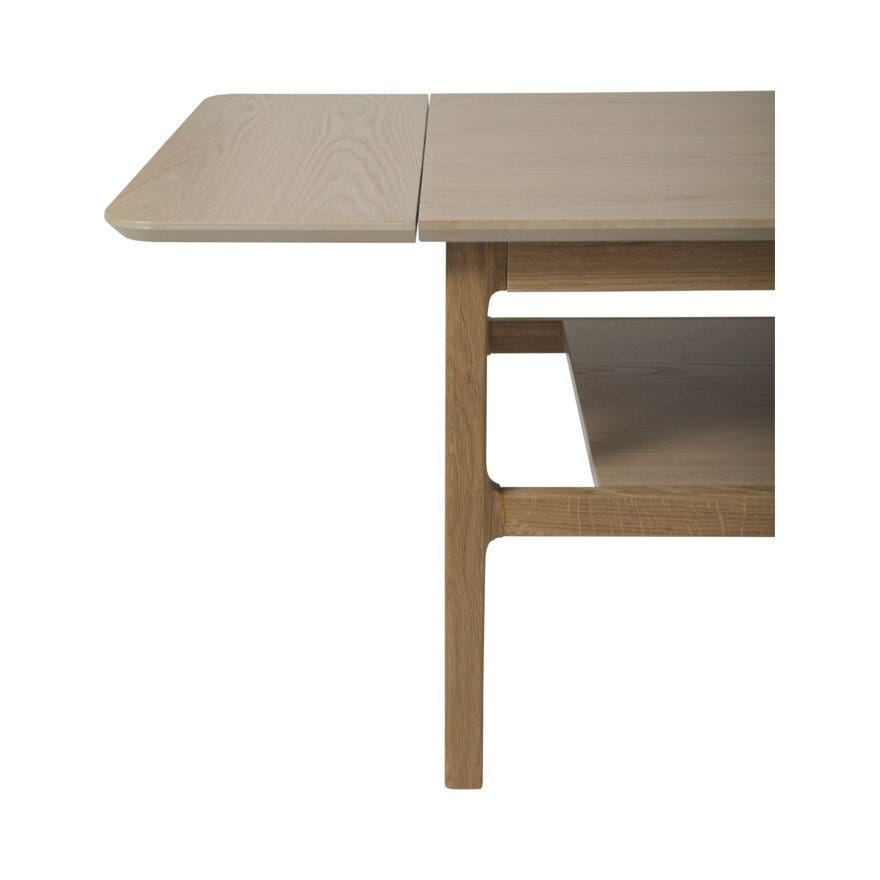 Kleppe LEAF Sofabord 70x135 cm i Beige/natur