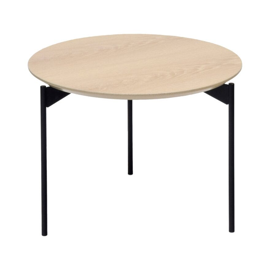 Kleppe LIVORNO Sofabord Ø60 cm i Beige/natur