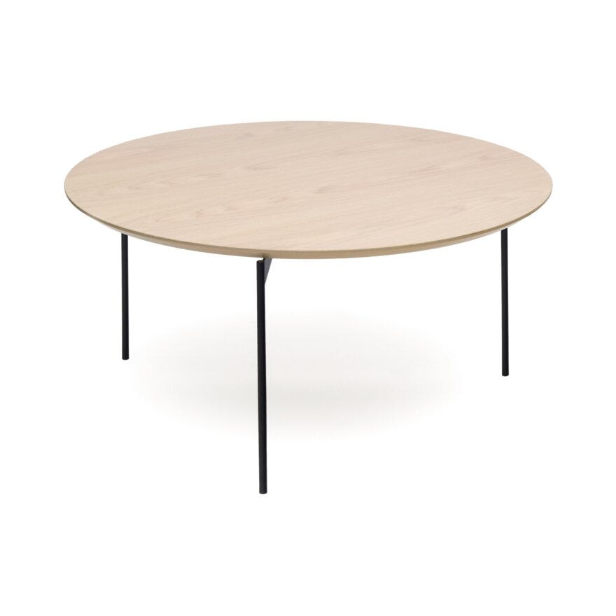 Kleppe LIVORNO Sofabord Ø80 cm i Beige/natur