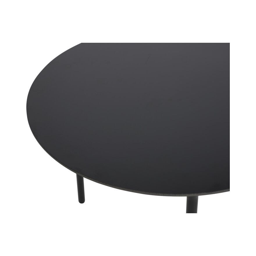 Kleppe PORTO Sofabord Ø55 cm i Svart