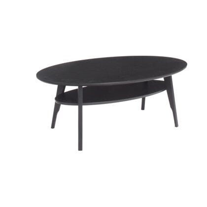 Porto sofabord med hylle 75x135