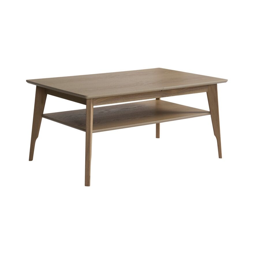 Kleppe PORTO Sofabord 70x110 cm i Hvit