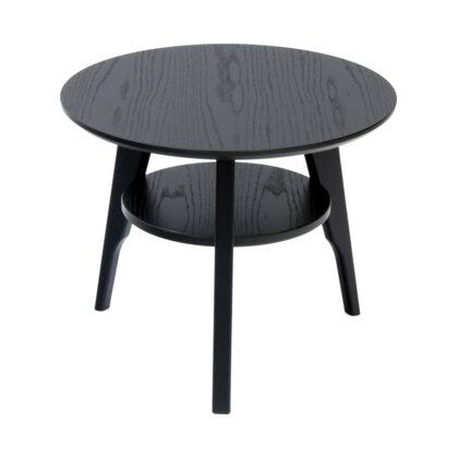 Kleppe PORTO Sofabord Ø55 cm i Svart