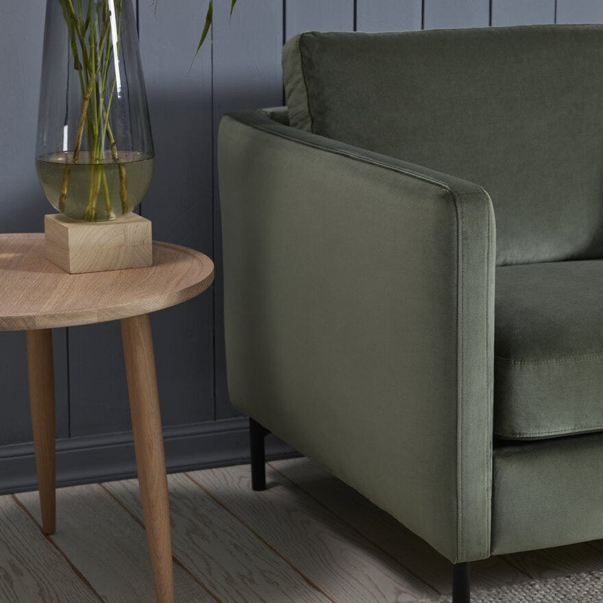 Kleppe TOWN Sofabord Ø60 cm i Beige/natur