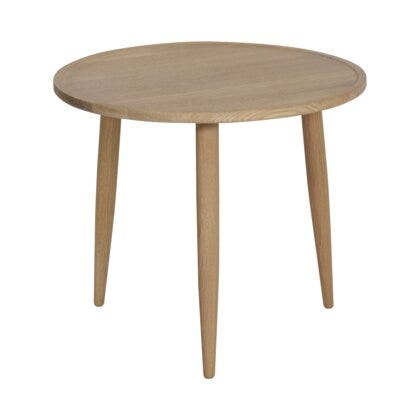 Kleppe TOWN Sofabord Ø60 cm i Beige/natur