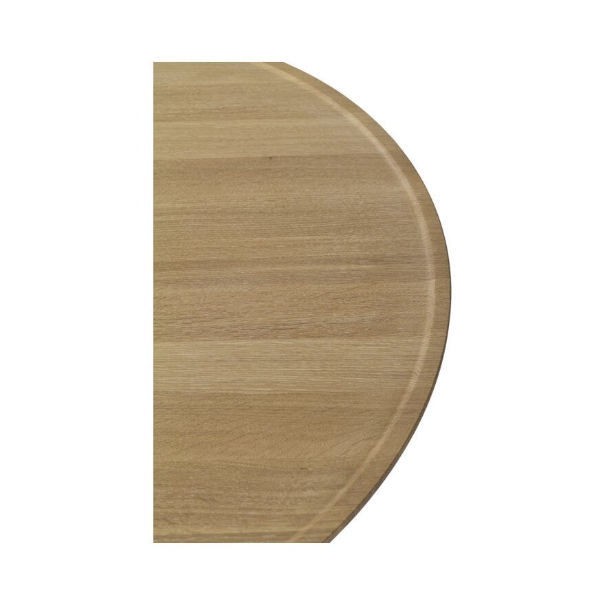 Kleppe TOWN Sofabord Ø90 cm i Beige/natur