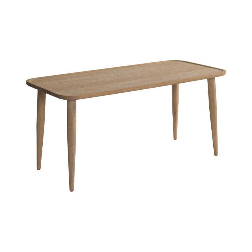 Kleppe TOWN Sofabord 50x100 cm i Beige/natur