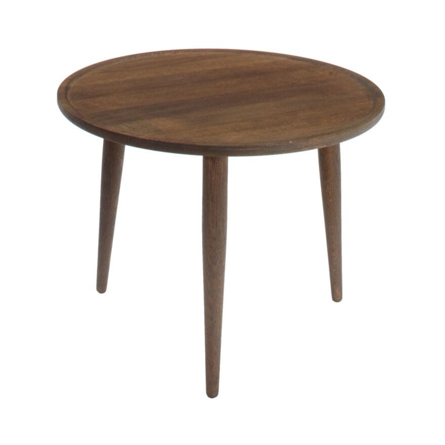 Kleppe TOWN Rundt sofabord Ø60 cm i Brun