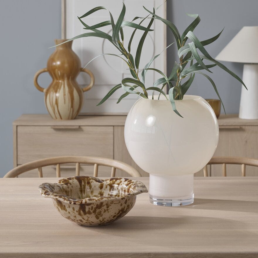 Jakobsdals VERVE Skål 29.5x29.5 cm i Beige/natur designet av Storm Pedersen
