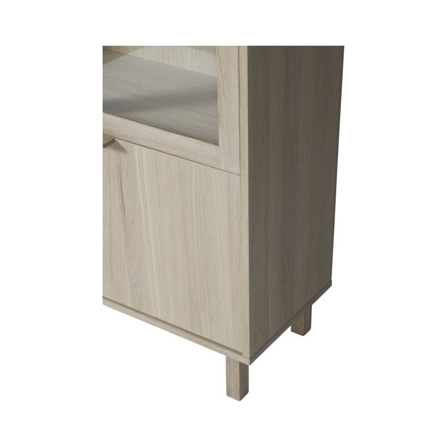 Kristensen & Kristensen ELEMENTS Vitrineskap 100x38 cm i Beige/natur