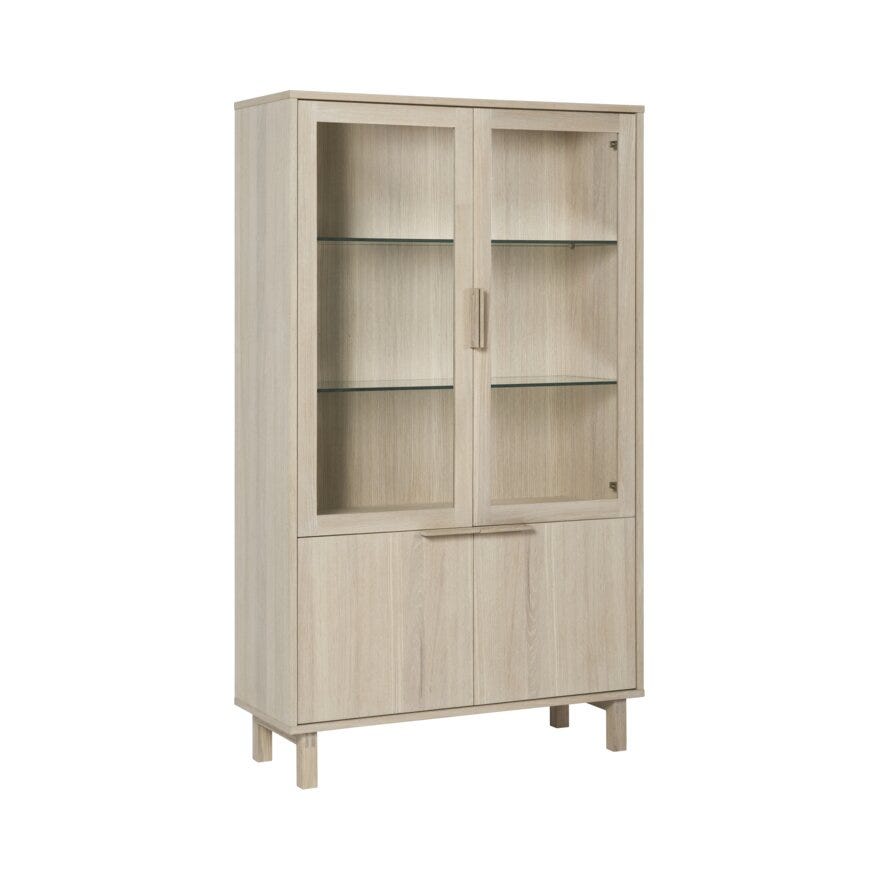 Kristensen & Kristensen ELEMENTS Vitrineskap 100x38 cm i Beige/natur