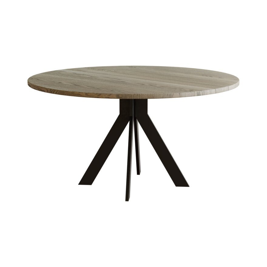 Kristensen & Kristensen ELEMENTS Rundt spisebord Ø120 cm i Brun