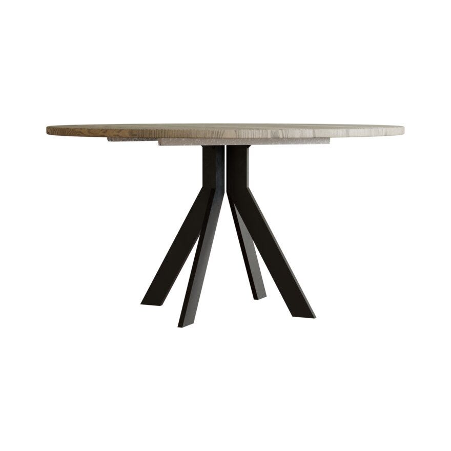 Kristensen & Kristensen ELEMENTS Rundt spisebord Ø120 cm i Brun