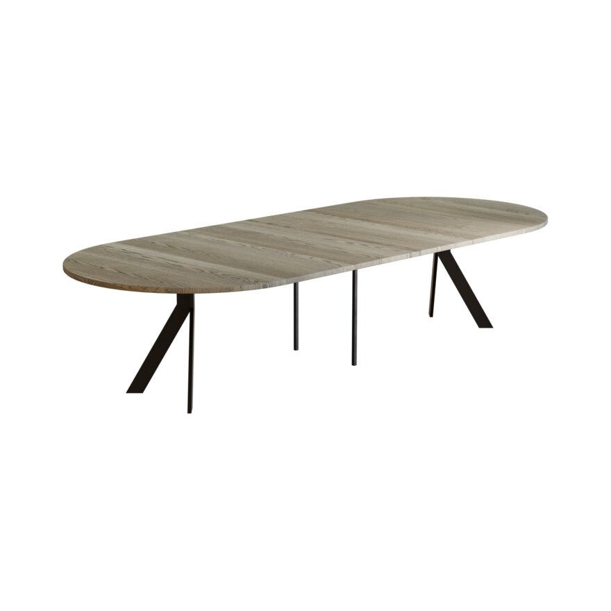 Kristensen & Kristensen ELEMENTS Rundt spisebord Ø120 cm i Brun