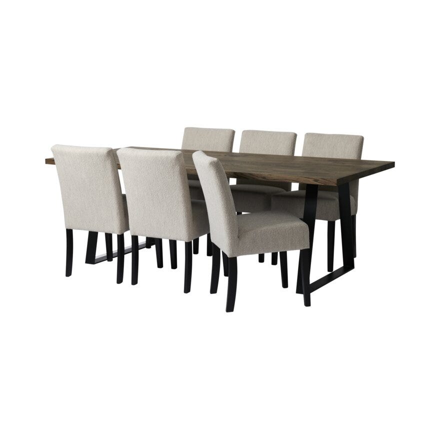 Kristensen & Kristensen PIRO Spisebord 100x220 cm i Brun
