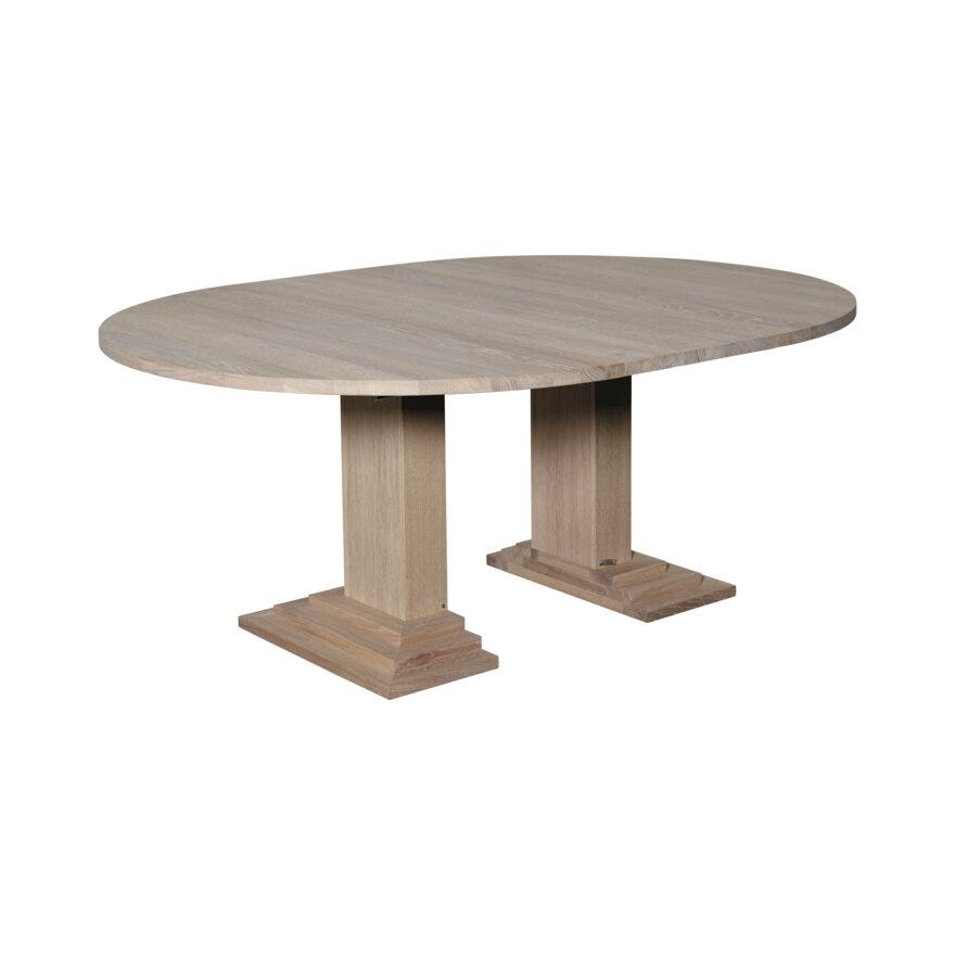 Signature Collection By Halvor Bakke SIGNATURE 1100 Rundt spisebord Ø140 cm i Beige/natur designet av Halvor Bakke