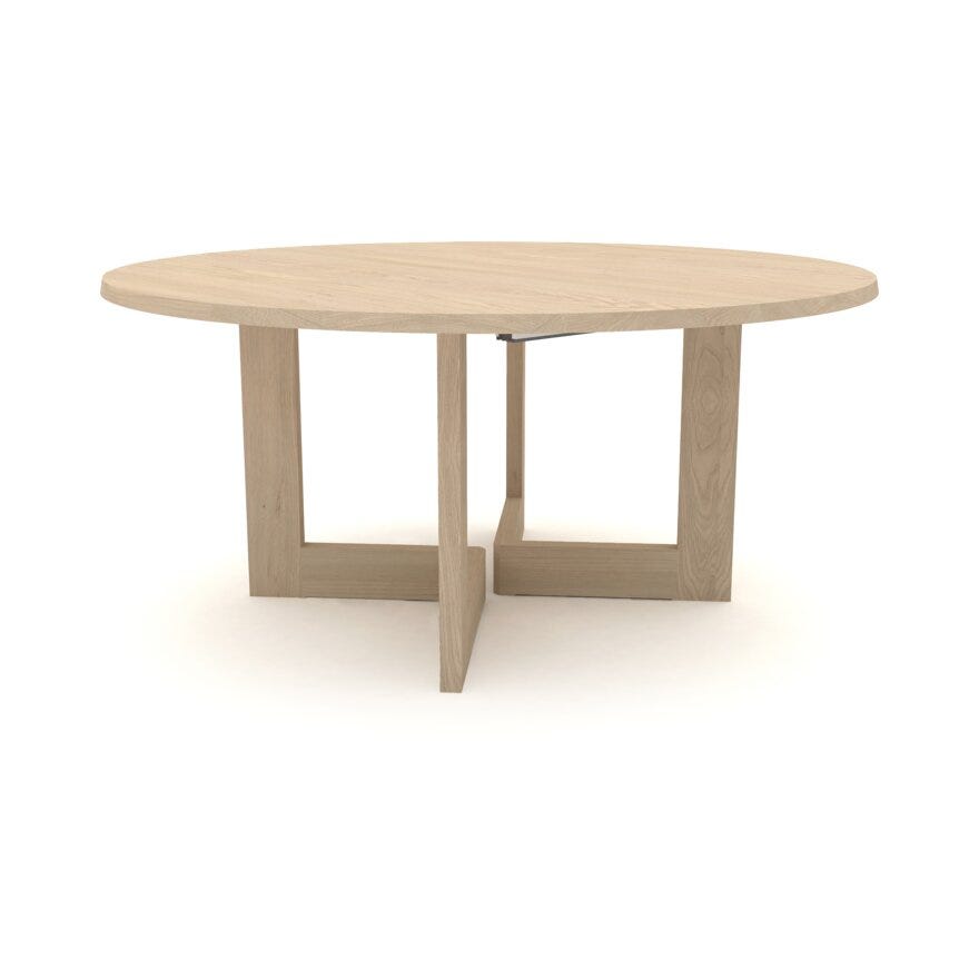 Signature Collection By Halvor Bakke SIGNATURE 1200 Rundt spisebord Ø160 cm i Hvit designet av Halvor Bakke