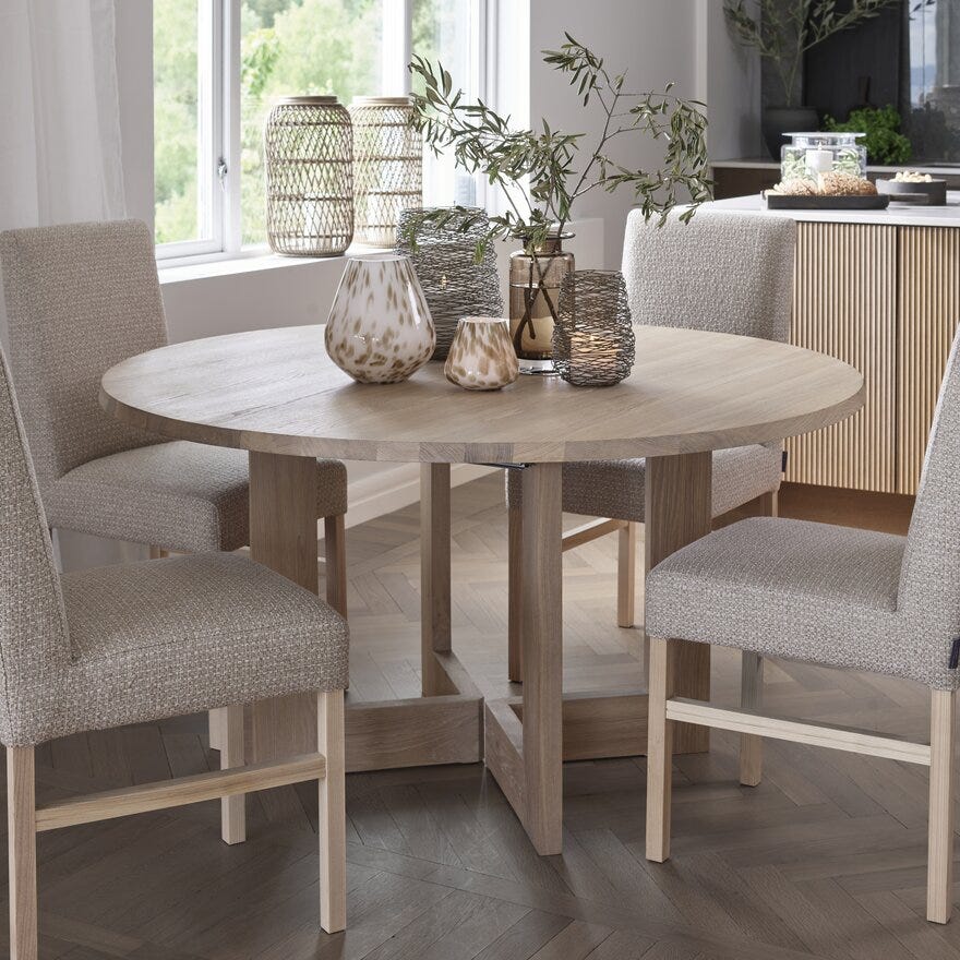 Magnor ROCKS VINI FERA Stormlykt H22 cm i Beige/natur designet av Halvor Bakke