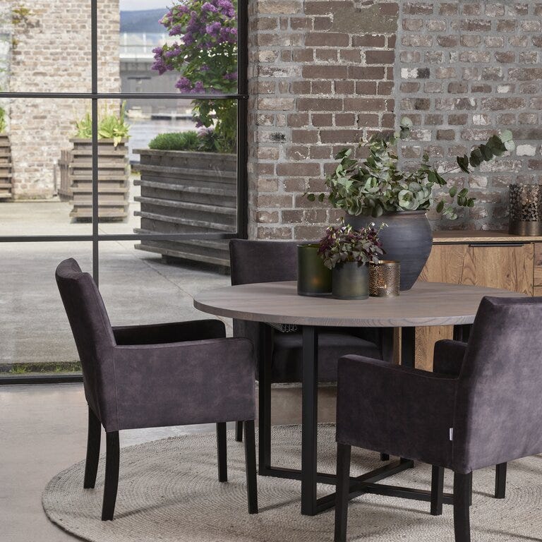 Kristensen & Kristensen STONE Ileggsplate 130x50 cm i Grå