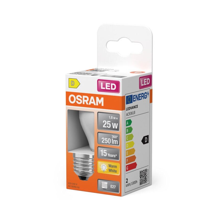 OSRAM LED lyspære i Hvit